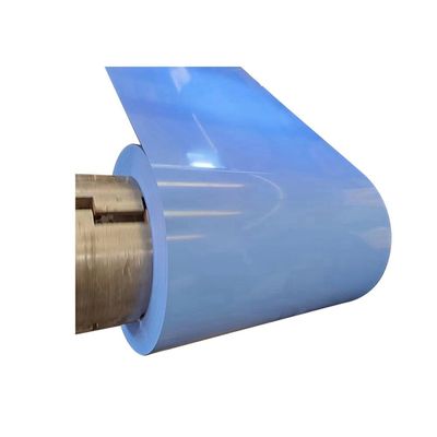 주문 하얀 PPGI 기채색 갈바륨 강판 코일폭 25-1500mm online manufacture