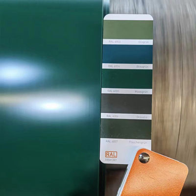 주문 ASTM A755 CGCC 기채색 강철 코일 Dx51d+Z 피피기 강철 코일 online manufacture