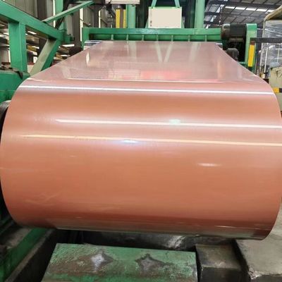 주문 Dx52d 색은 직류 전기로 자극된 강철 코일 G550 부식 방지를 코팅했습니다 online manufacture