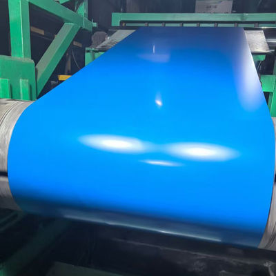 주문 지붕에 사용되는 내구성있는 사전 페인트 된 진료 된 강철 페인트 된 진료 코일 online manufacture