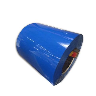 PE/SMP/HDP/PVDF 컬러 코팅 스틸 코일 195-420MPA 강도 강도 Z30-Z275GSM