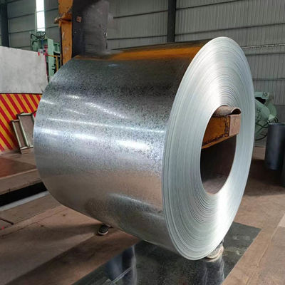 50 275g 직류 전기로 자극된 아연 강철 코일 A653 등급 두께 0.12mm-2.0mm