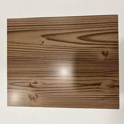 ASTM A755 피피기 강철 코일 나무로 된 그레인 패턴 25-1500mm 폭