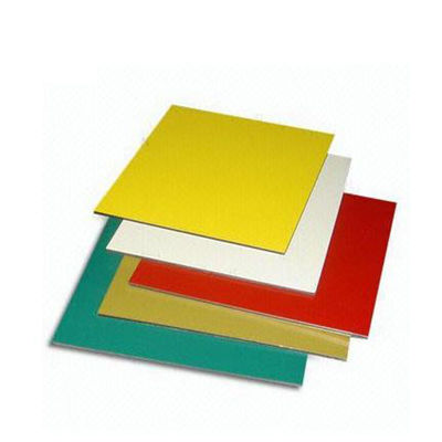 3003 2.85MM 두께의 PVDF 컬러 코팅 알루미늄 시트 광고판
