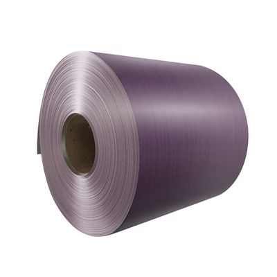 PVDF 코팅 보라색 구리 은 브러쉬 알루미늄 코일