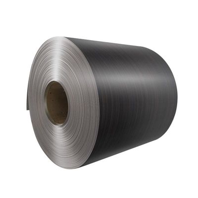PVDF 코팅 어두운 회색 은 붓 알루미늄 코일